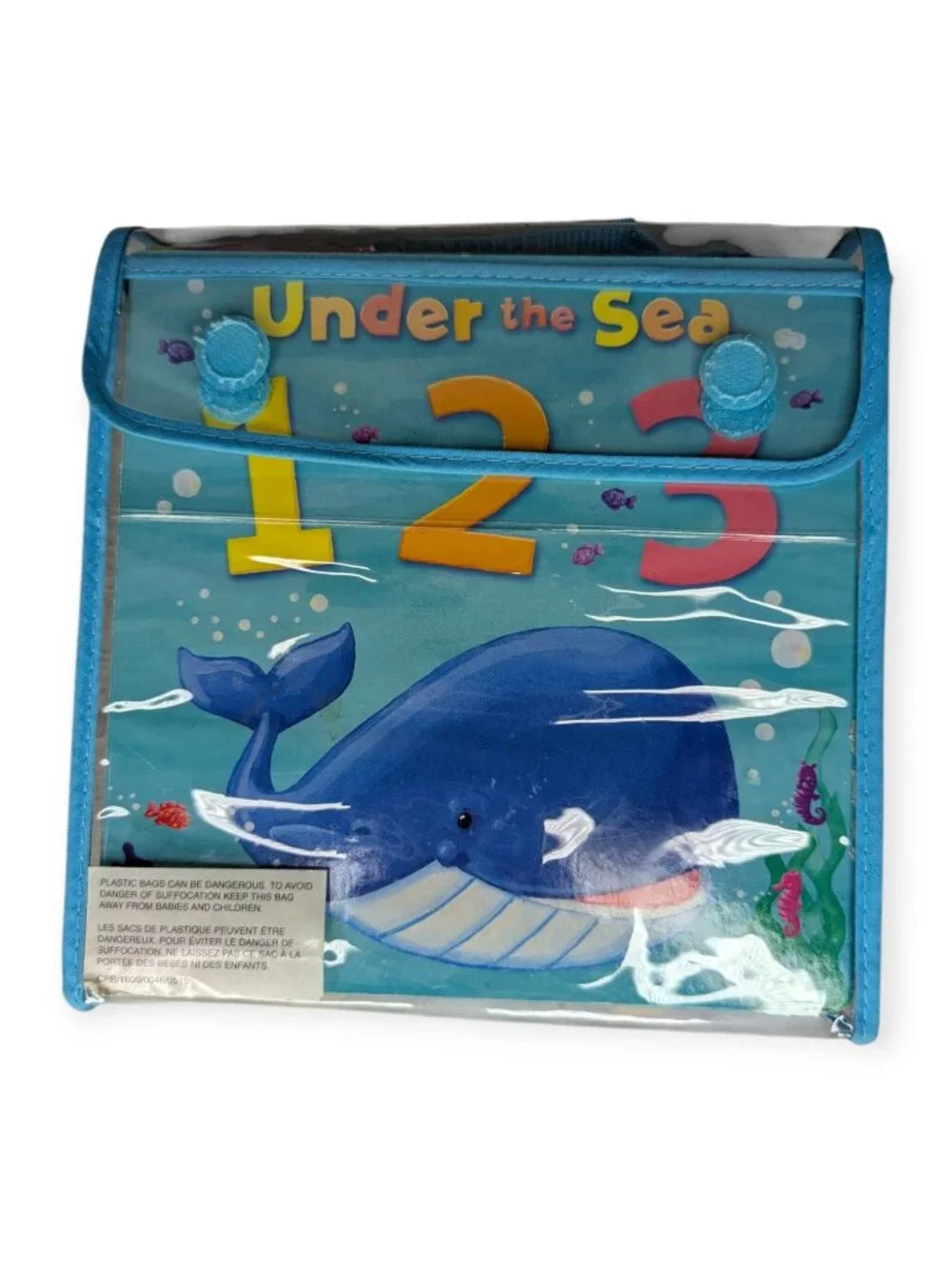 Caterpillar Books Under the Sea 1-2-3 Kids Puzzle Blocks and Board Book 2010